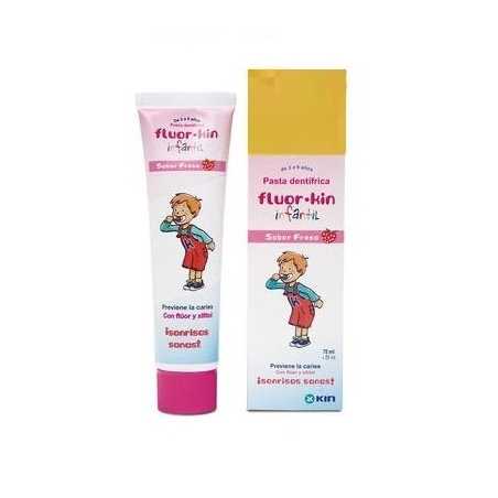 KIN FLUOR INFANTIL PASTA FRESA 100 ML