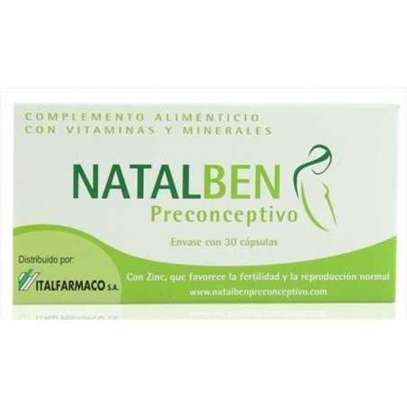 NATALBEN PRECONCEPTIVO 30 CAPSULAS