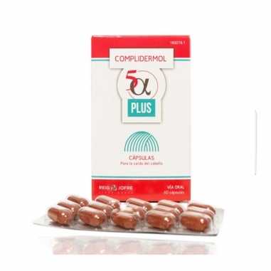 COMPLIDERMOL 5 PLUS ALFA 60 CAPSULAS ANTICAÍDA
