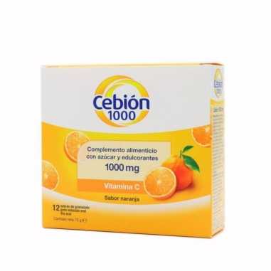 CEBION VITAMINA C 1000mg 12 SOBRES