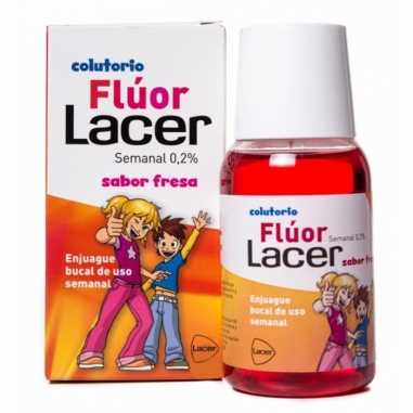 LACER FLUOR COLUTORIO SEMANAL FRESA 0,2% 100ML