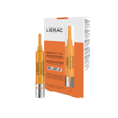 LIERAC MESOLIFT C15 REVITALIZANTE 2X15