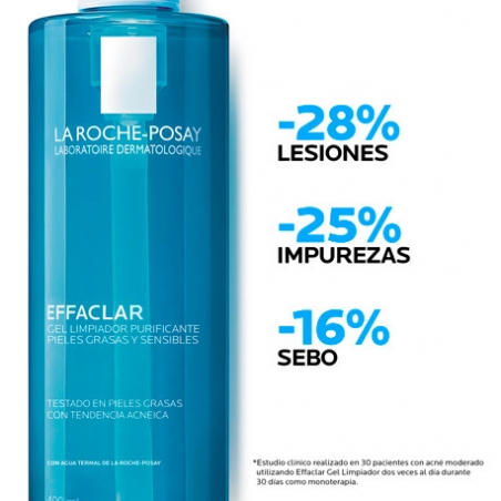 LA ROCHE POSAY EFFACLAR GEL PURIFICANTE 400 ML