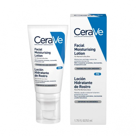 CERAVE LOCION HIDRATANTE ROSTRO 52 ML