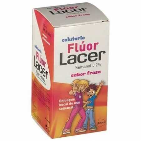 LACER FLUOR COLUTORIO SEMANAL FRESA 0,2% 100ML