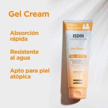 ISDIN FOTOPROTECTOR GEL CREMA SPF 50+ 250ML