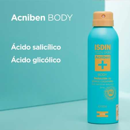 ISDIN ACNIBEN BODY SPRAY EXFOLIACION CORPORAL 150ML
