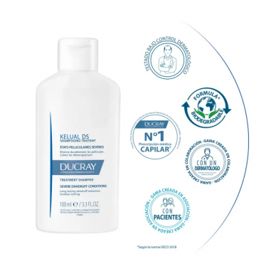 DUCRAY KELUAL DS CHAMPU 100ML