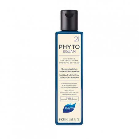 PHYTOSQUAM CHAMPU ANTICASPA PURIFICANTE 250 ML