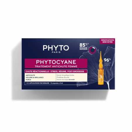 PHYTOCYANE TRATAMIENTO ANTICAIDA MUJER 12 AMPOLLAS