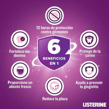 LISTERINE ENJUAGUE BUCAL CUIDADO TOTAL 500 ML