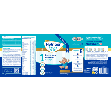 NUTRIBEN LECHE INNOVA 1 800 GR