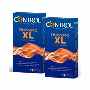 CONTROL PRESERVATIVOS FINISSIMO XL 12 + 12