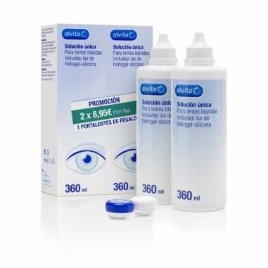 ALVITA SOLUCION UNICA 2x360 ML