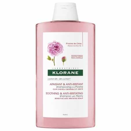 KLORANE CHAMPU PEONIA 400 ML
