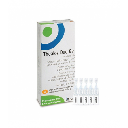 THEALOZ DUO GEL 30 UNIDOSIS