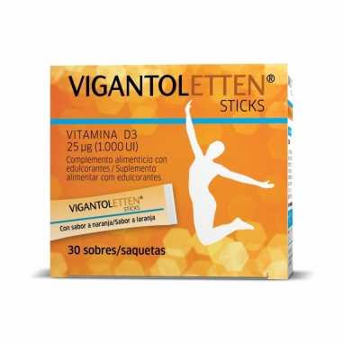 VIGANTOLETTEN VITAMINA D3 30 STICKS