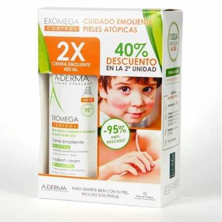 A-DERMA EXOMEGA CONTROL CREMA EMOLIENTE 2x400ML