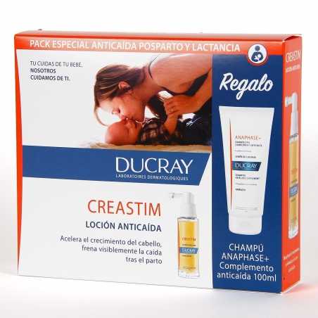 DUCRAY PACK CREASTIM LOCION ANTICAIDA + CHAMPU ANAPHASE+