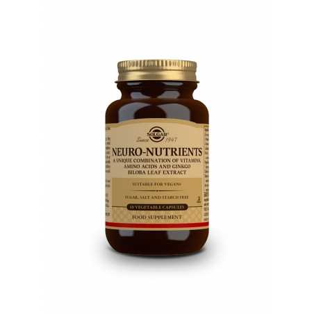 SOLGAR NEURO NUTRIENTES 60 CAPSULAS