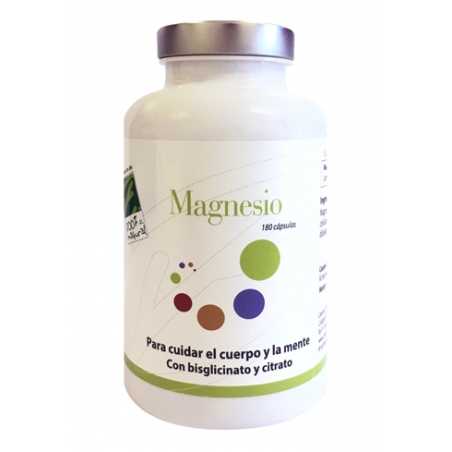 100% NATURAL MAGNESIO 180 CAPSULAS