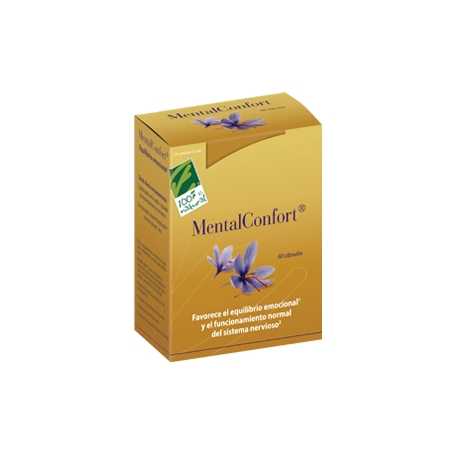 100% NATURAL MENTALCONFORT 60 CAPSULAS