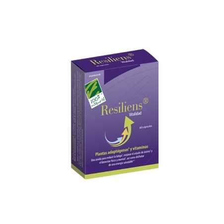 100% NATURAL RESILIENS VITALIDAD 60 CAPSULAS