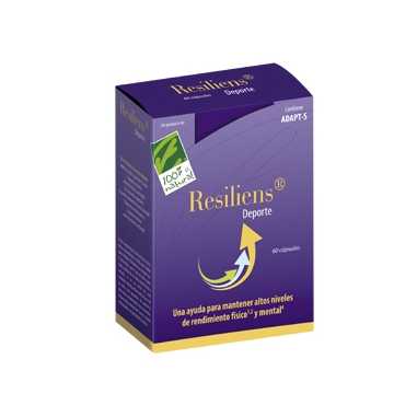 100% NATURAL RESILIENS DEPORTE 60 CAPSULAS