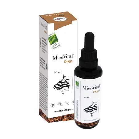 100% NATURAL MICOVITAL CHAGA LIQUIDO 50ML