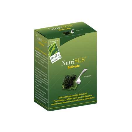 100% NATURAL NUTRI-SGS 60 CAPSULAS GASTRORRESISTENTES