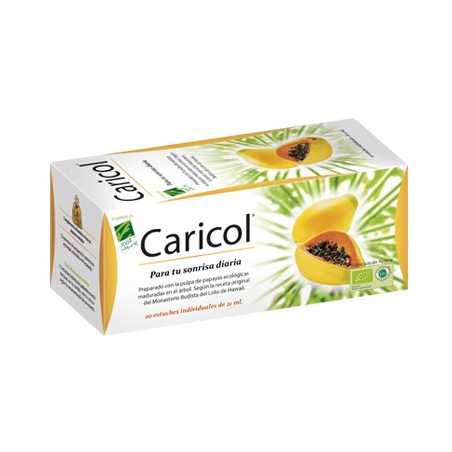 100% NATURAL CARICOL 20 SOBRES 21 ML