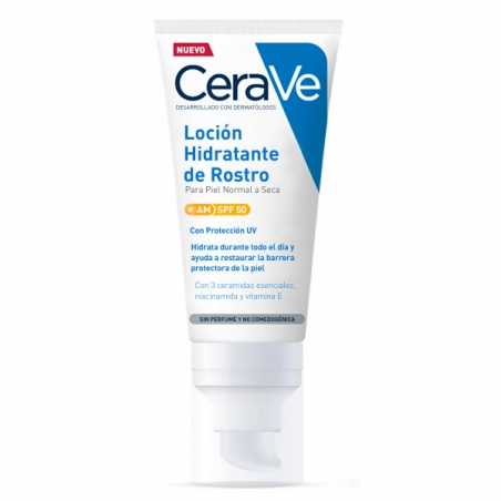 CERAVE LOCION HIDRATANTE DE ROSTRO SPF50 52 ML
