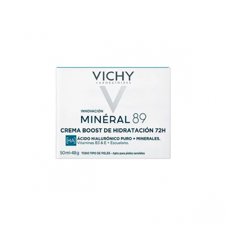 VICHY MINERAL 89 CREMA BOOST HIDRATACION LIGERA 50ML