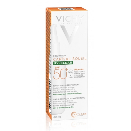 VICHY CAPITAL SOLEIL UV CLEAR SPF50+ 40ML