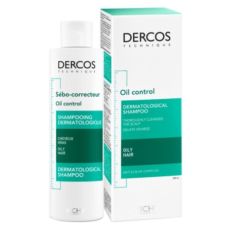 VICHY DERCOS CHAMPU SEBO CONTROL 200ML