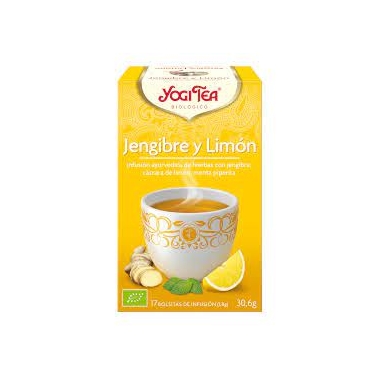 YOGI TEA JENGIBRE Y LIMON