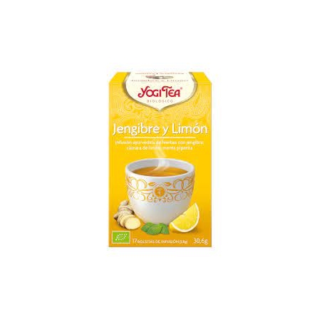 YOGI TEA JENGIBRE Y LIMON