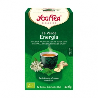 YOGI TEA TE VERDE ENERGIA