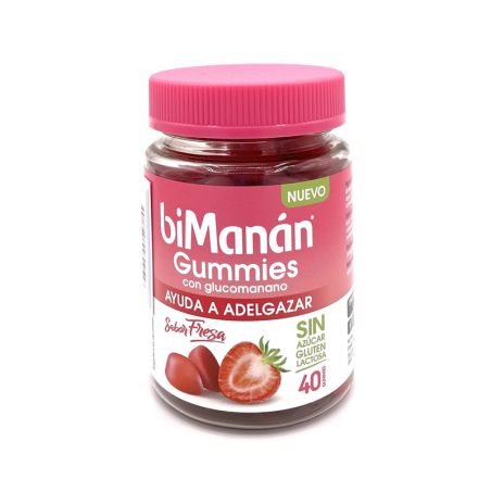 BIMANAN GUMMIES CON GLUCOMANANO 40 UNIDADES