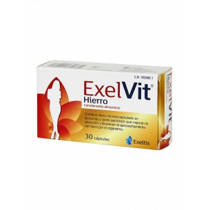 EXELVIT HIERRO 30 CAPSULAS
