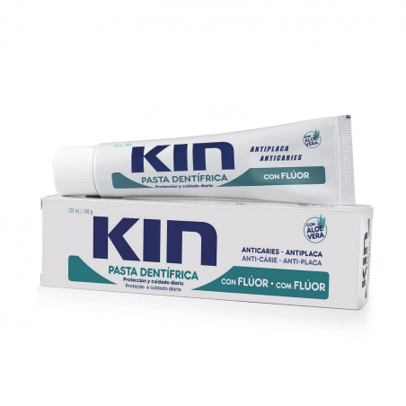 KIN PASTA DENTÍFRICA CON FLUOR 125 ML