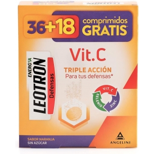 LEOTRON VITAMINA C 36 + 18 COMPRIMIDOS