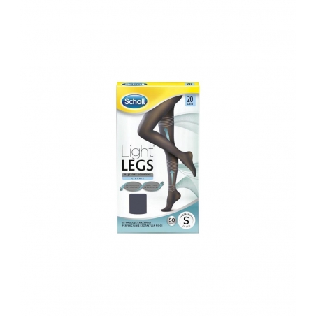 SCHOLL MEDIAS DE COMPRESION 20DEN COLOR NEGRO TALLA S