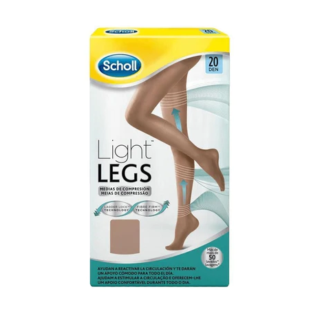 SCHOLL LIGHT LEGS MEDIAS DE COMPRESION 20 DEN TALLA S