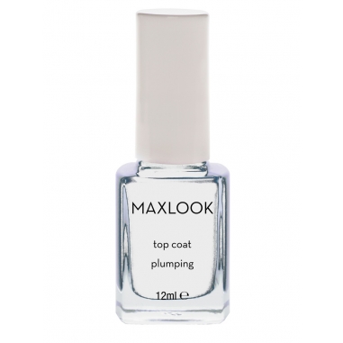 MAXLOOK ESMALTE TOP COAT PLUMPING 12ML