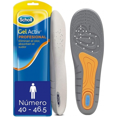 Scholl Plantillas Gel Activ Profesional Hombre...