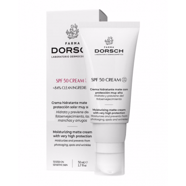 Farma Dorsch Crema Hidratante Mate SPF50 Cream...
