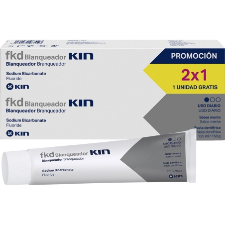 Kin FKD Blanqueador Pasta Dentífrica 125ml 2x1