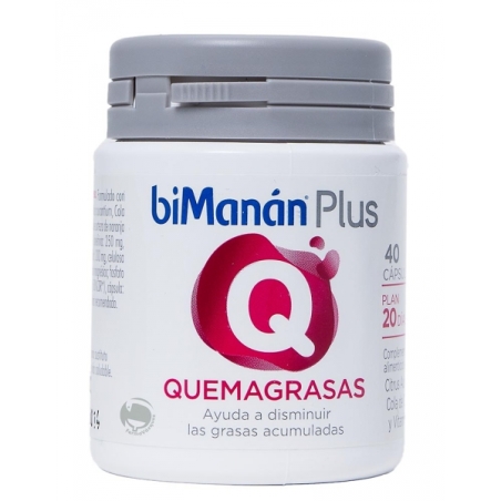 biManan Plus Q Quemagrasas 40 Cápsulas