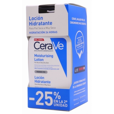 CeraVe Loción Hidratante 473Ml Duplo